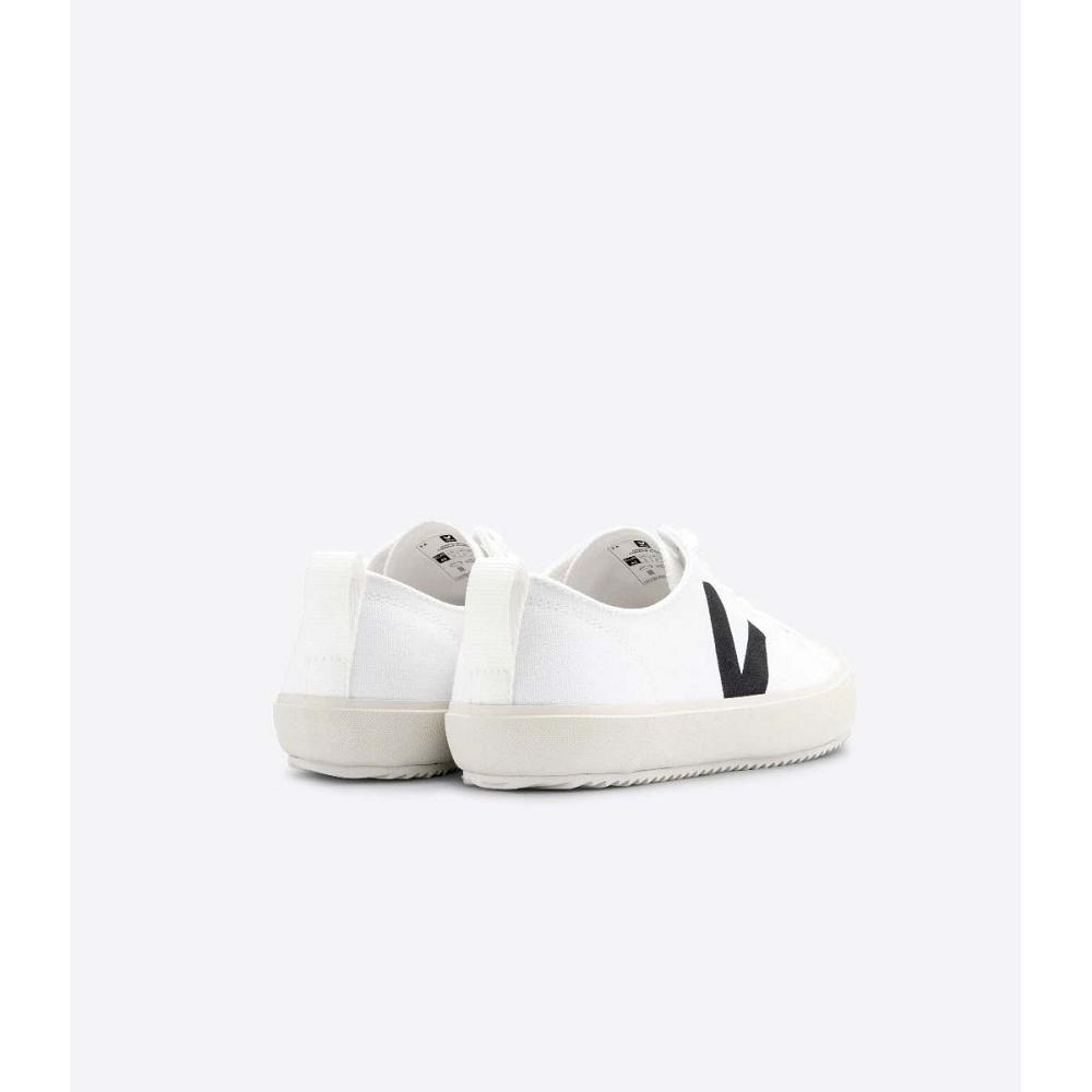 Veja NOVA CANVAS Schoenen Dames White/Black | BE 480QMA